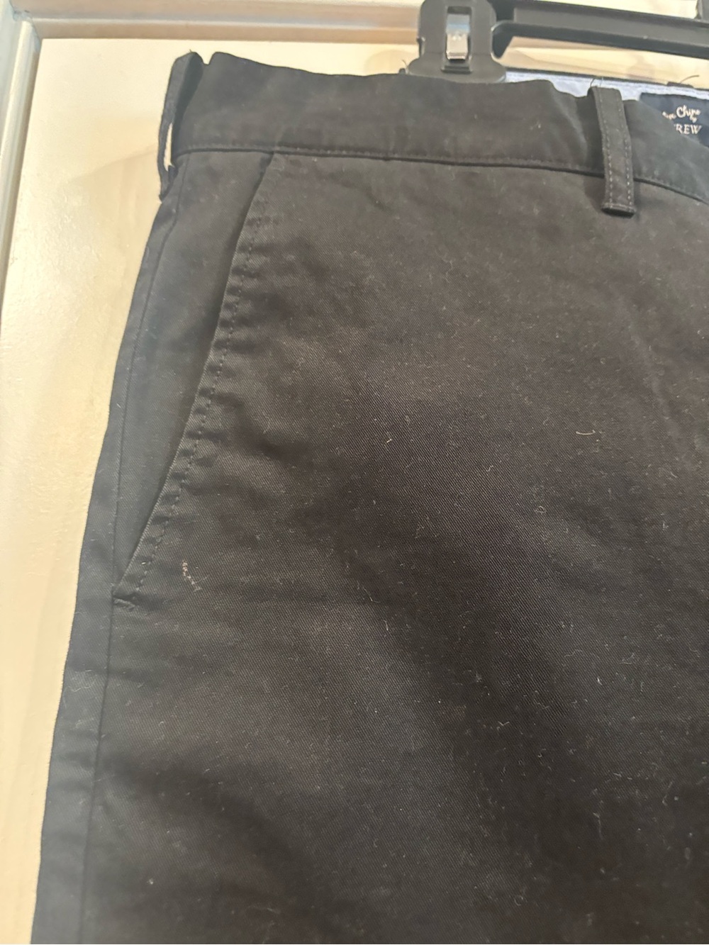 J. Crew Black Chino Pants